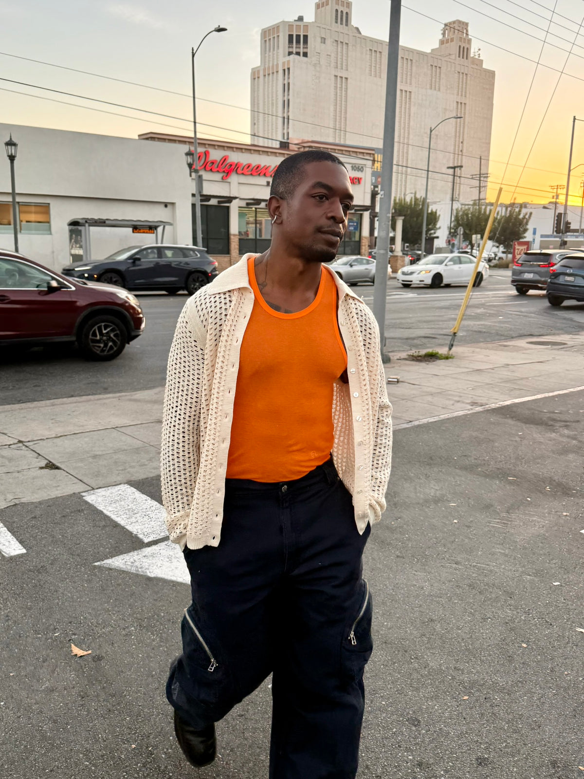 Eckhaus Latta BREEZE BUTTONDOWN Off-White
