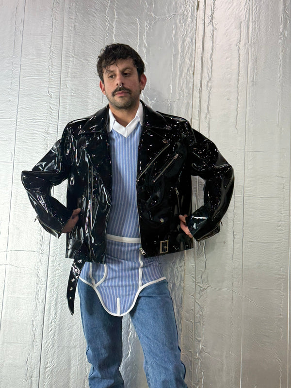 LOVERBOY BY CHARLES JEFFREY BIKER JACKET