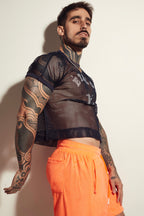 Mesh Crop Top