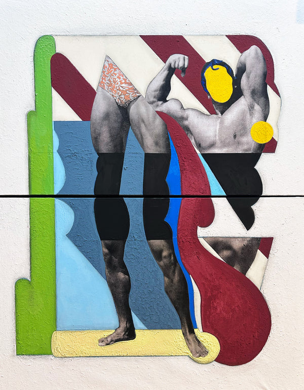 Mike Fernandez, Arnie, 2025 (diptych)