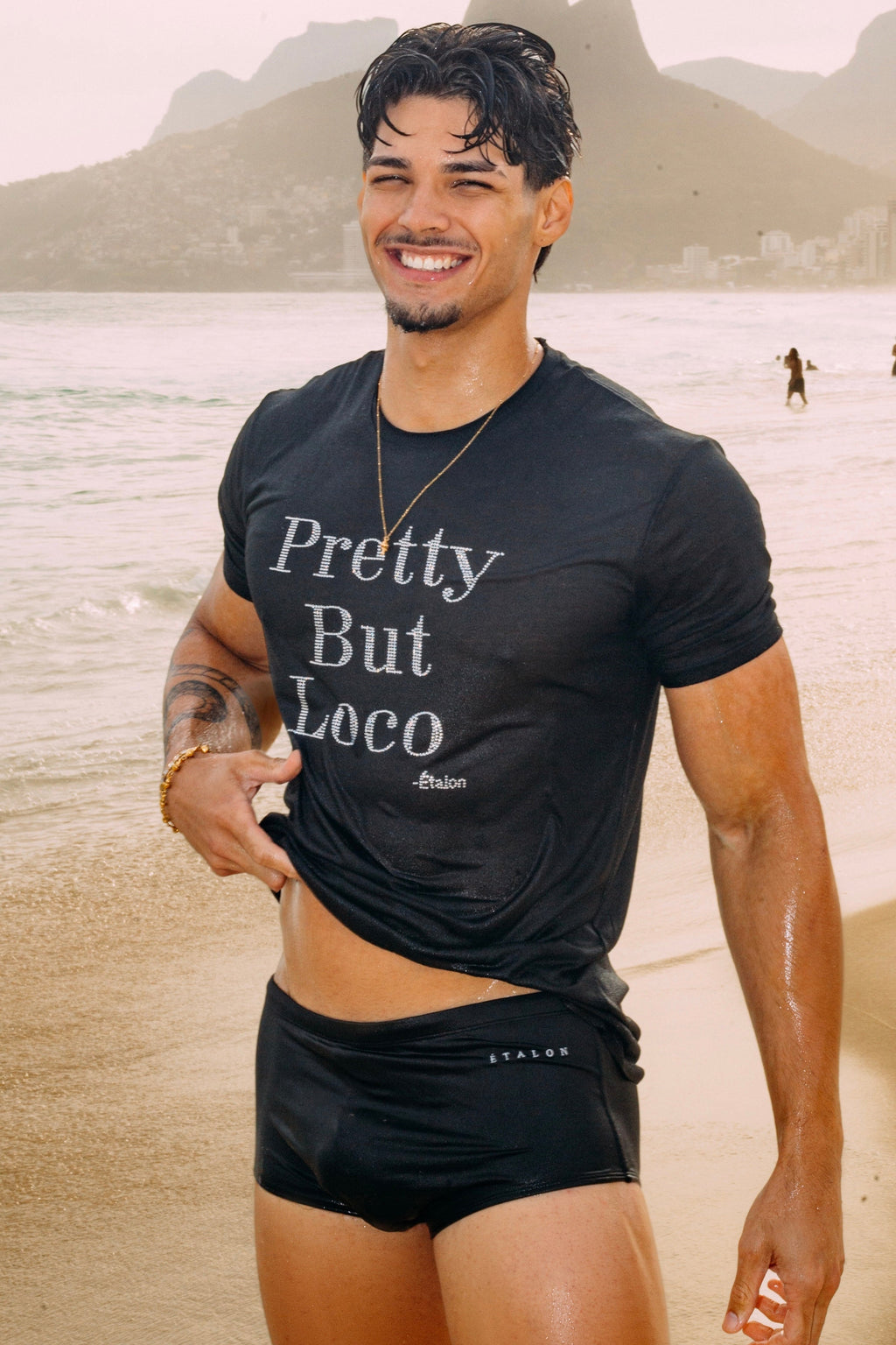 Crystal Pretty But Loco Tee