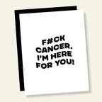 Fuck Cancer | Sassy Grief Card