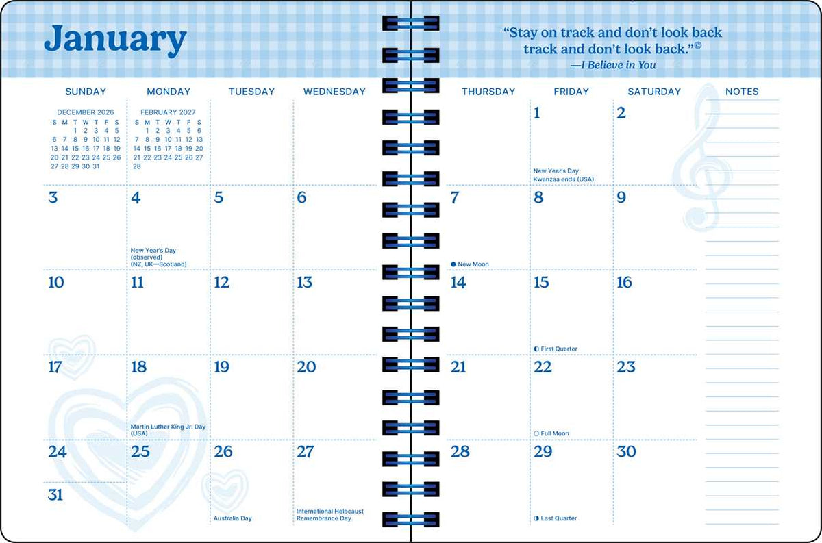 Dolly Parton: A Year in Songs 2027 Deluxe Weekly Planner