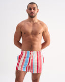 Teamm8 Cabana Swim Short - Pink Mix