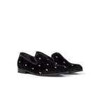 PLAYBOY Duke + Dexter Velvet Mini Rabbit Head Loafers