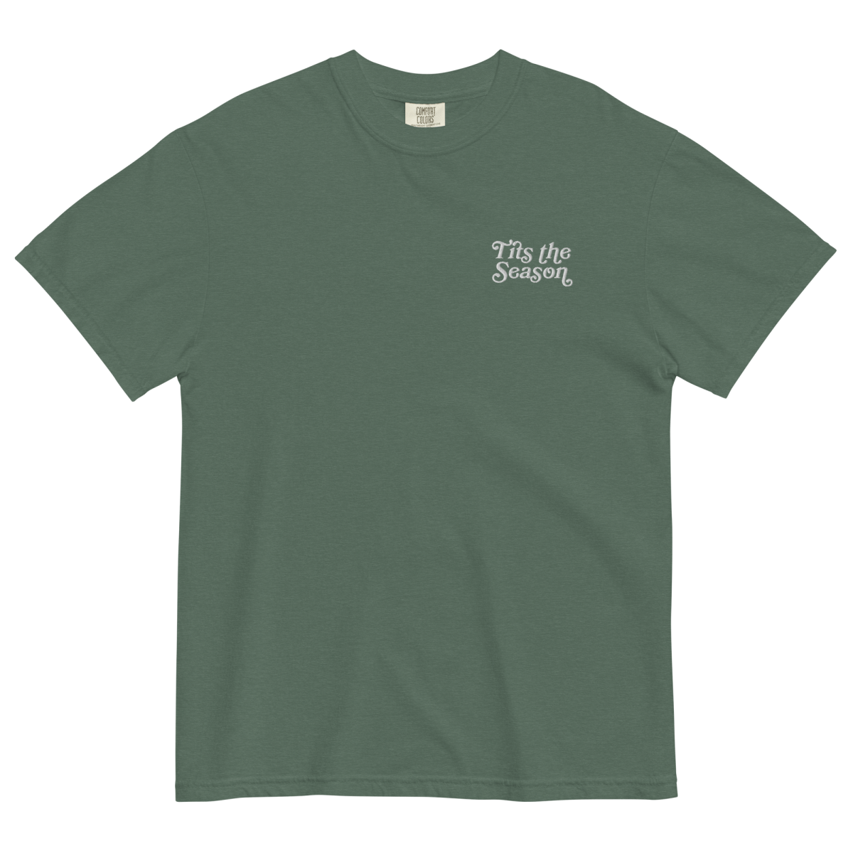 Tits the Season Embroidered Shirt