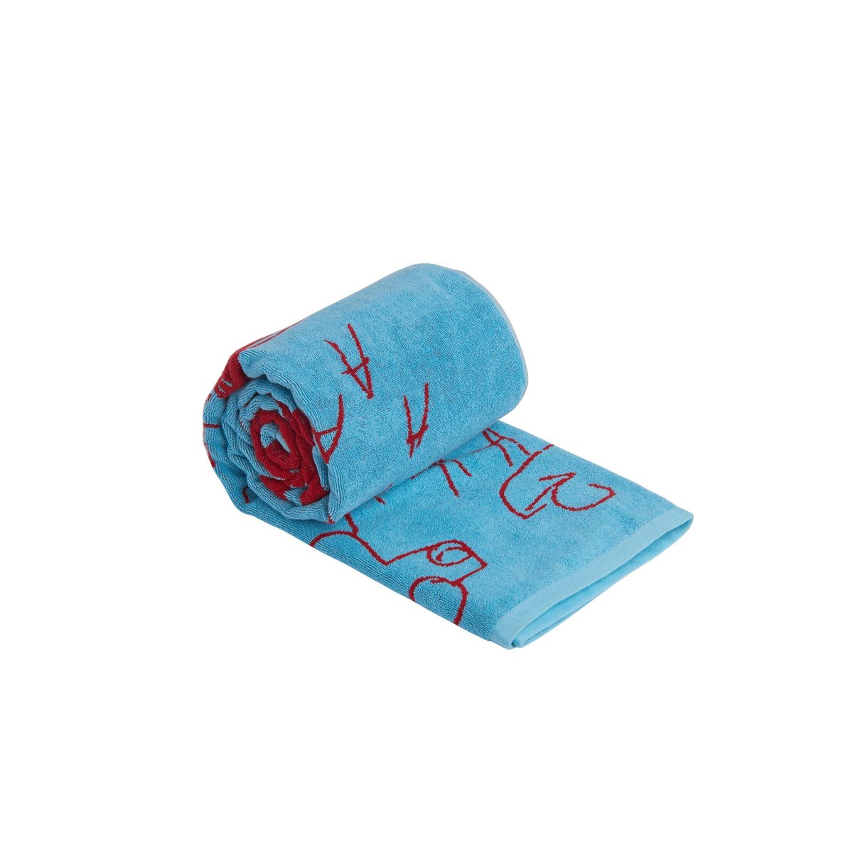 Jean-Michel Basquiat New Wave Jacquard Beach Towel