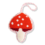 Mushroom Needlepoint Ornament