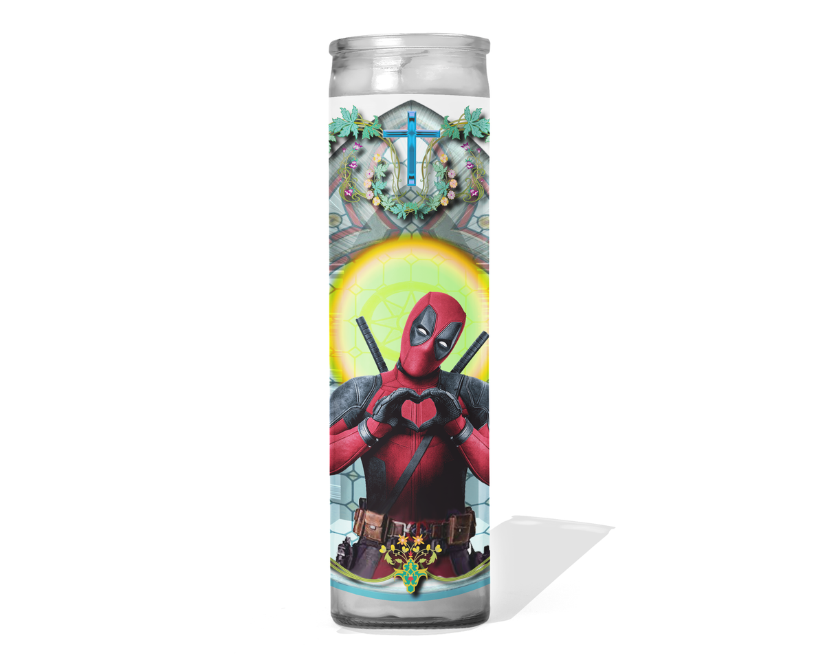Deadpool Celebrity Prayer Candle