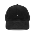 'k' Embroidered Corduroy Hat
