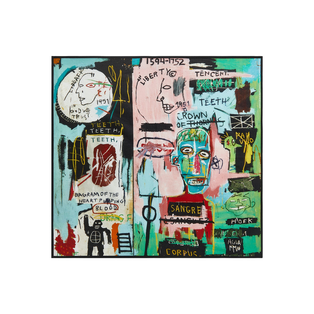 Jean-Michel Basquiat in Italian Bandana