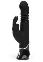 Fifty Shades of Grey Greedy Girl Rechargeable Thrusting G-Spot Rabbit Vibrator - Black