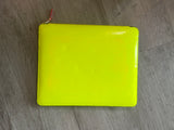 Comme des Garçons Super Fluo Yellow iPad case - Damaged