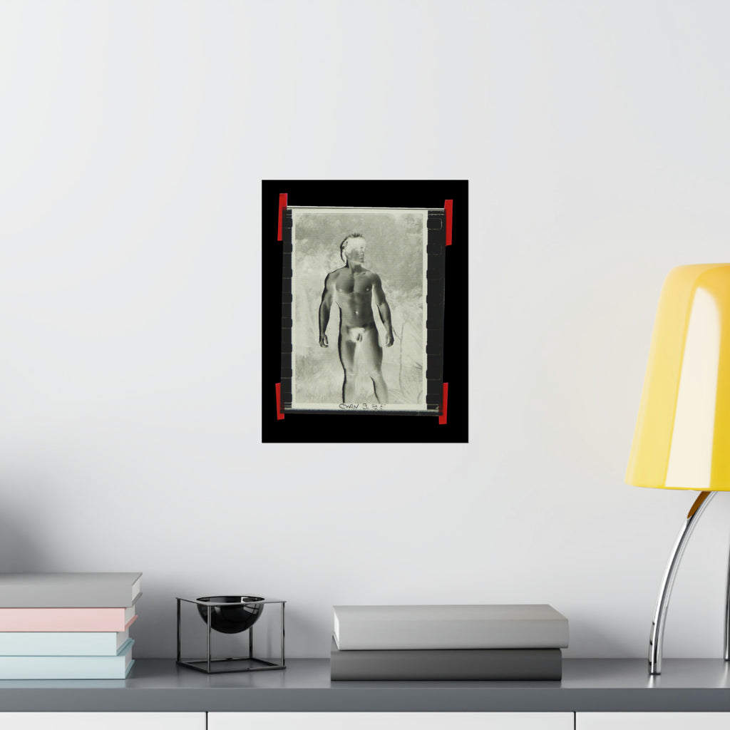 90S VINTAGE GAY PORN TRANSPARENCY Matte Vertical Poster #18