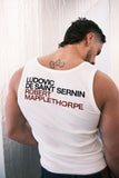 Mapplethorpe Self Portrait Tank Top by LUDOVIC DE SAINT SERNIN