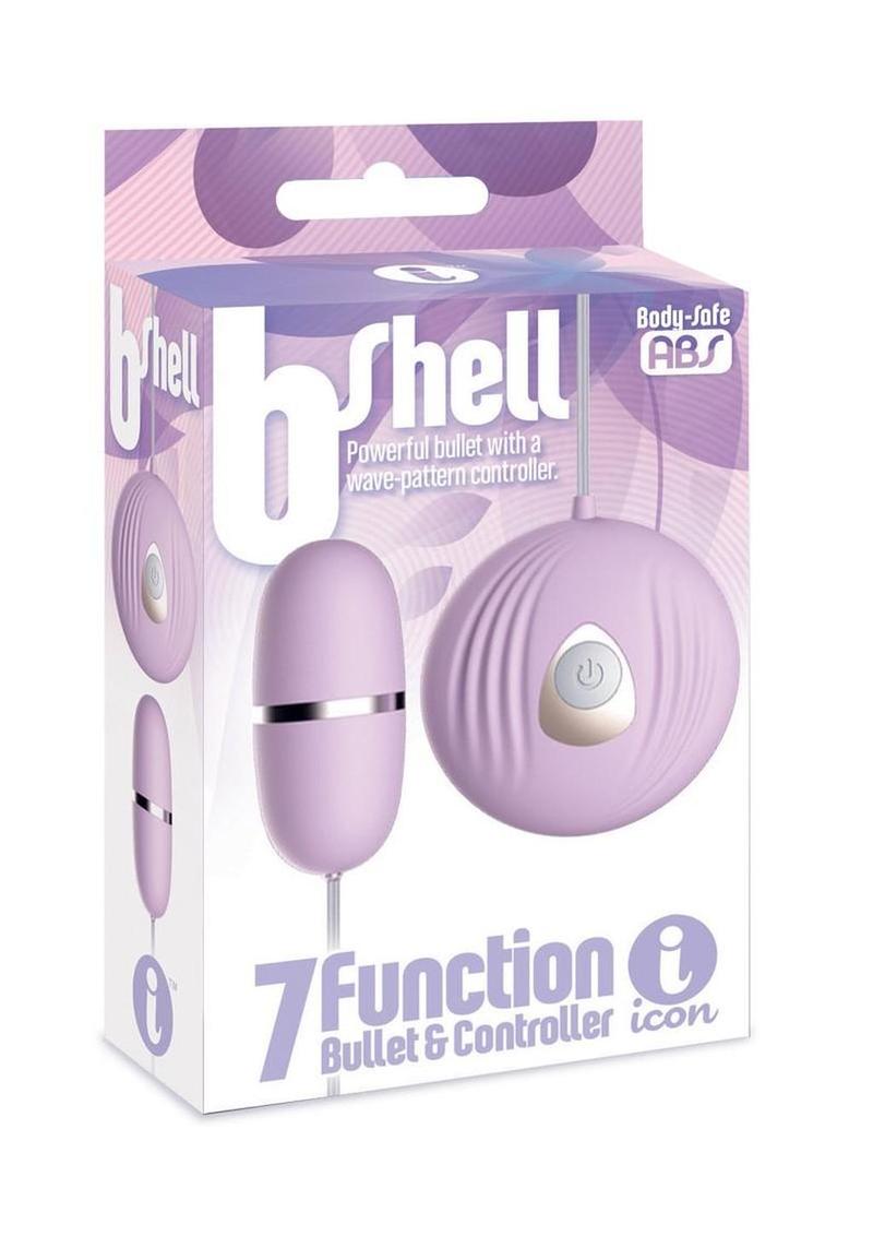 The 9's - b-Shell Bullet with Wired Remote Control - Purple