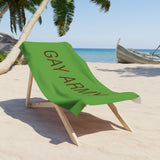 Gay Army Beach Towel by CULTUREEDIT