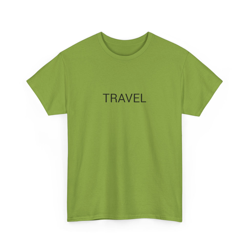 TRAVEL TEE BY CULTUREEDIT AVAILABLE IN 13 COLORS