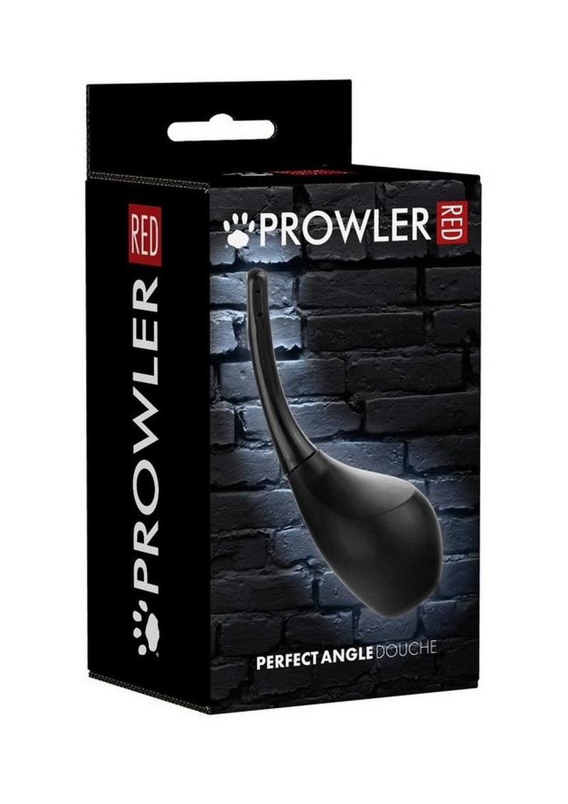 Prowler RED Perfect Angle Anal Douche - Black