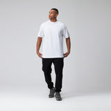 Talentless Mock Neck Tee White