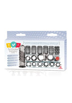 Try-Curious Cock Ring & Sleeve Set - Smoke