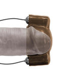 Classix Dual Vibrating Head Teaser with Remote Control - Smoke and Clear