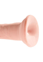 King Cock Plus Triple Density Dildo 8in - Vanilla