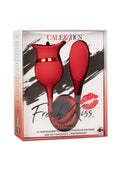 French Kiss Casanova Silicone Clitoral Stimulator - Red