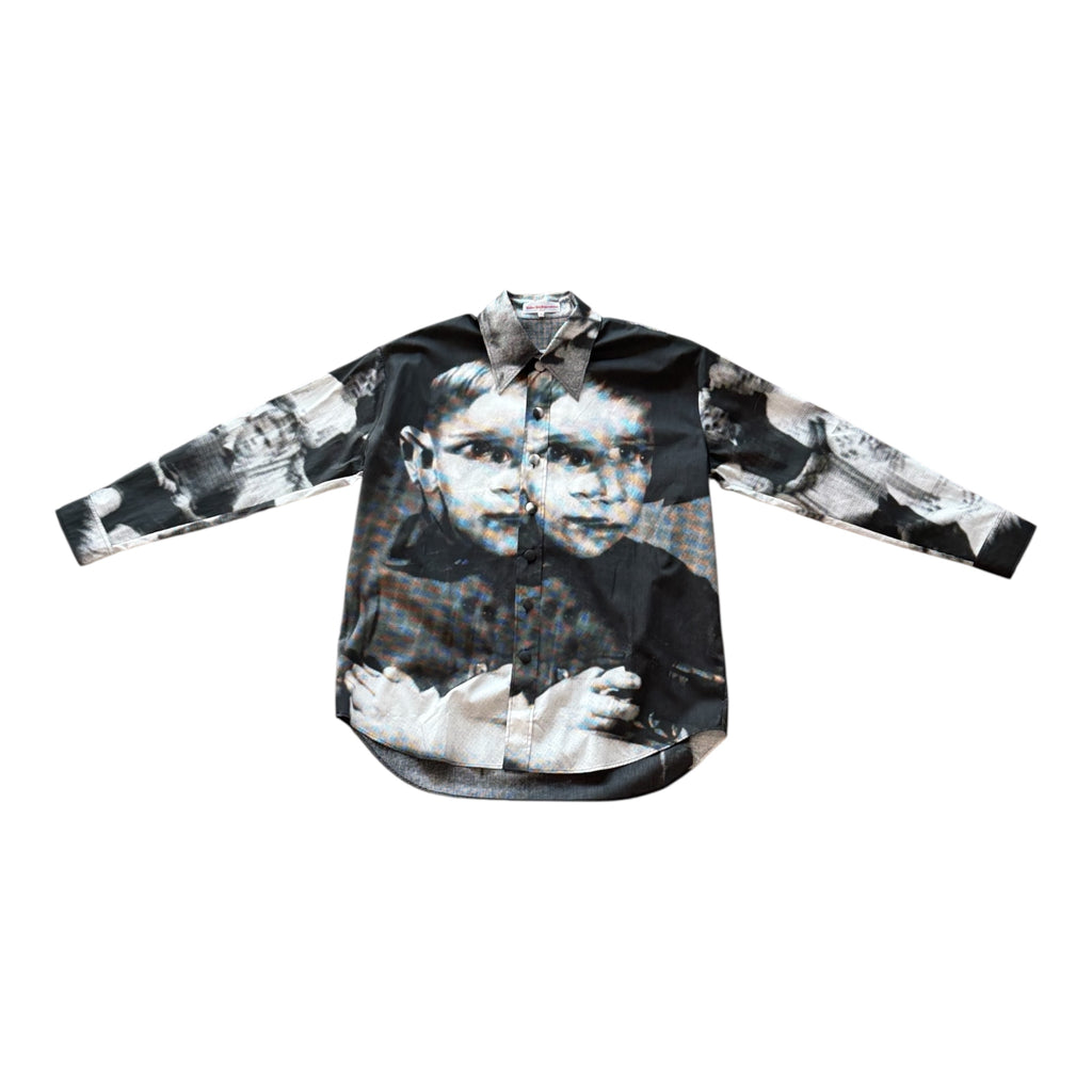 Walter Van Beirendonck Maxi Shirt Glitch