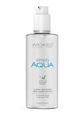 Wicked Simply Aqua Water Based Lubricant with Olive Leaf Extract 2.3oz