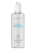 Wicked Simply Aqua Water Based Lubricant with Olive Leaf Extract 4oz