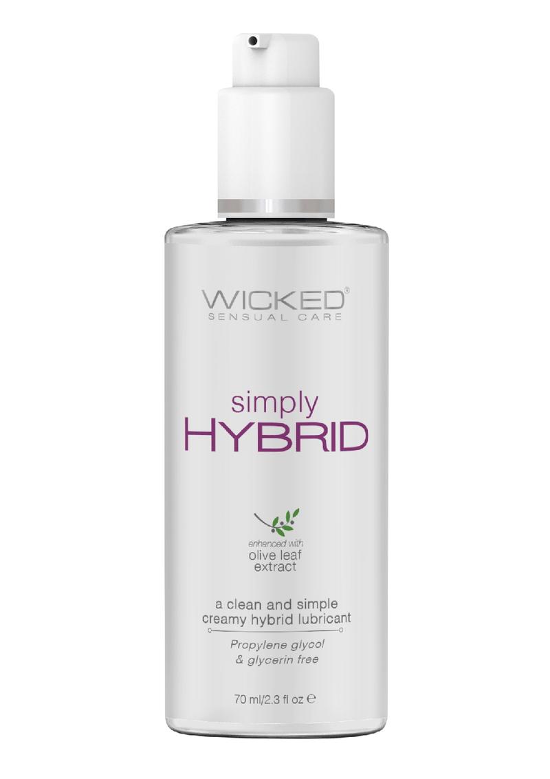 Wicked Simply Hybrid Lubricant with Olive Leaf Extract 2.3oz