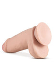 Au Naturel Pounder Dildo with Suction Cup 10in - Vanilla