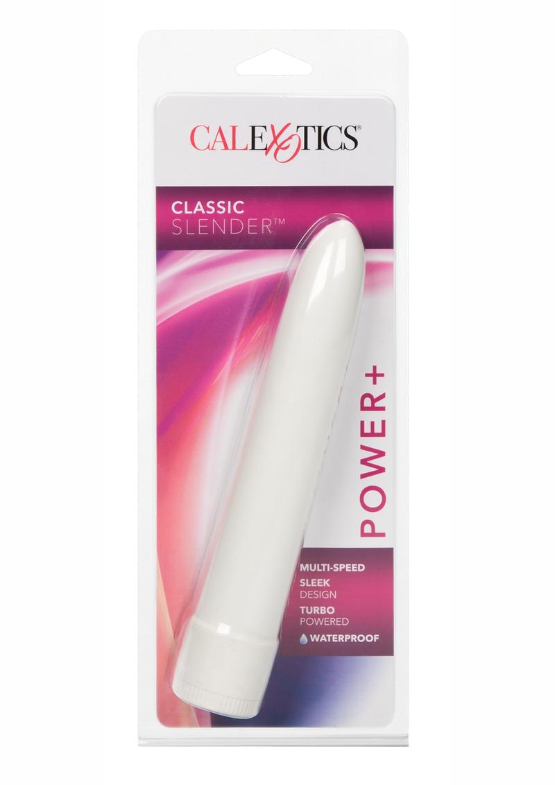 Hard Vibes Classic Slender Vibrator - White