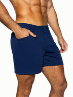 BIKE Coaches Short 5" Inseam - Navy