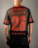 Feral Homo Mesh Jersey - Black / Red