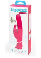 Happy Rabbit Realistic Double Dense Rabbit Vibrator - Pink