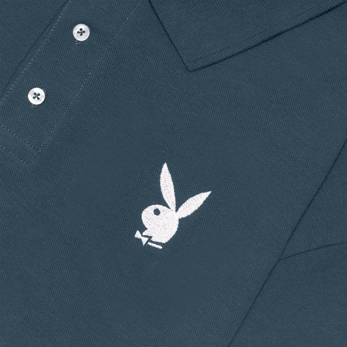 PLAYBOY Classic Rabbit Head Polo Shirt
