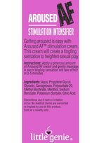 Aroused AF Stimulation Intensifier Cream For Him and Her 1.5oz