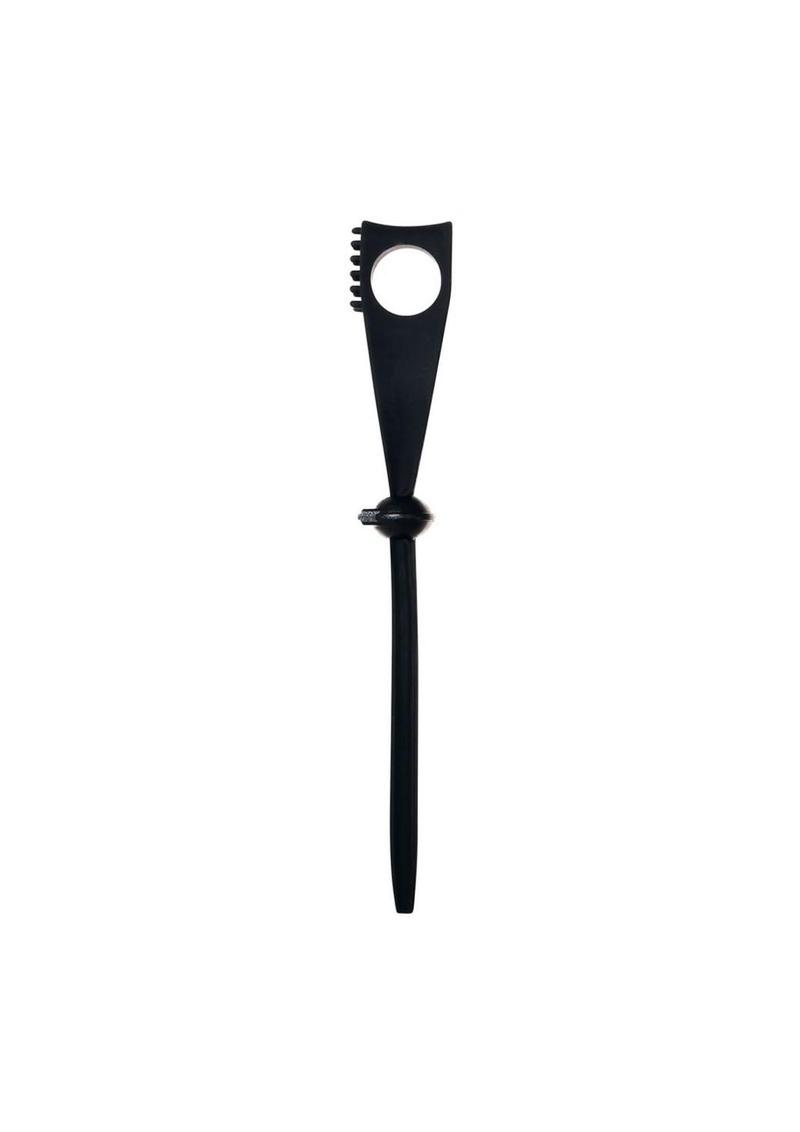 Zero Tolerance Black Tie Affair Vibrating Cock Tie - Black