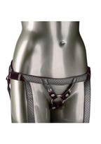 Her Royal Harness The Regal Duchess Adjustable Harness - Pewter