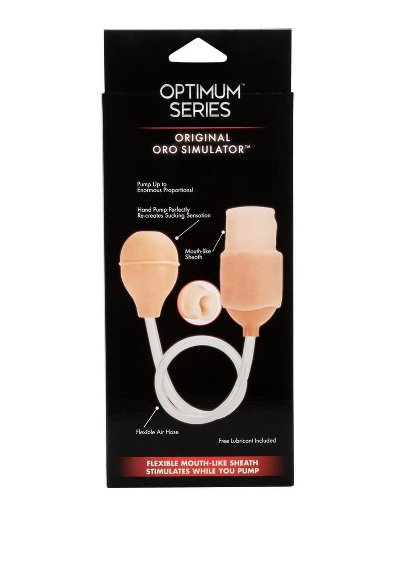 Optimum Series Original Oro Simulator Masturbator Pump - Vanilla