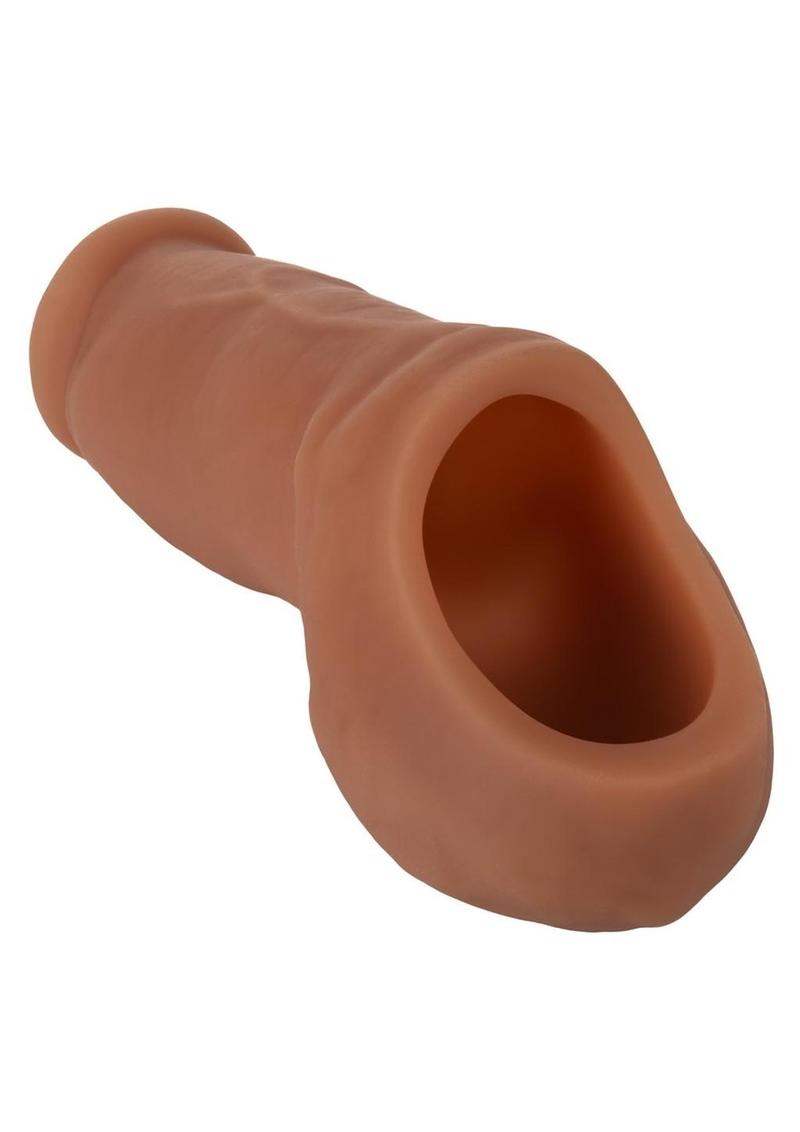 Packer Gear Ultra-Soft Silicone STP Hollow Packer 5in - Chocolate