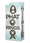 The 9's - Phat Rings Smoke 1, Chunky Cock Rings - Smoke