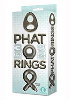 The 9's - Phat Rings Smoke 1, Chunky Cock Rings - Smoke