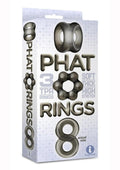 The 9's - Phat Rings Smoke 2, Chunky Cock Rings - Smoke