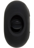 Lickity Slit Rechargeable Silicone Massager - Black