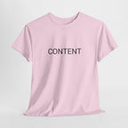CONTENT TEE BY CULTUREEDIT AVAILABLE IN 13 COLORS