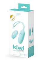 VeDO Kiwi Rechargeable Silicone Insertable Bullet Vibrator with Remote Control - Tease Me Turquoise