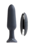 VeDO Bump Plus Rechargeable Silicone Anal Vibrator with Remote Control - Just Black